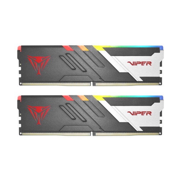 DDR5 Patriot 32 Gb VIPER VENOM RGB PVVR532G620C40K (Kit 2x16GB), DDR5, 32GB, DIMM <PC5-49600/6200MHz