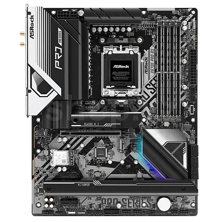 Мат.плата AMD ASRock X670E PRO RS AM5 4xDDR5 6xSATA3 5xM.2 HDMI DP ATX