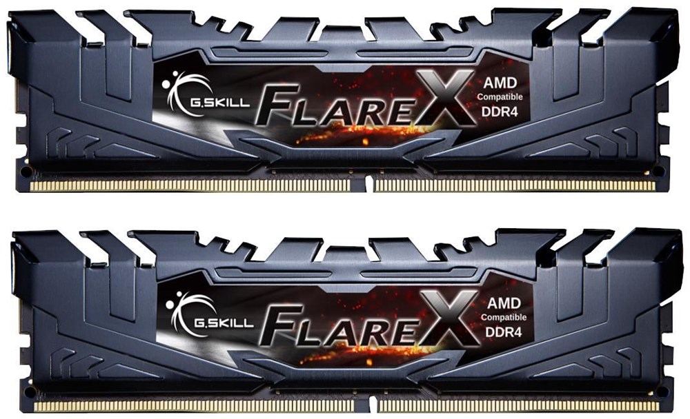 DDR4 G.SkilL 16 Gb KIT FlareX F4-3200C16D-16GFX (Kit 2x8GB), DDR4, 16GB, DIMM <PC4-25600/3200MHz>