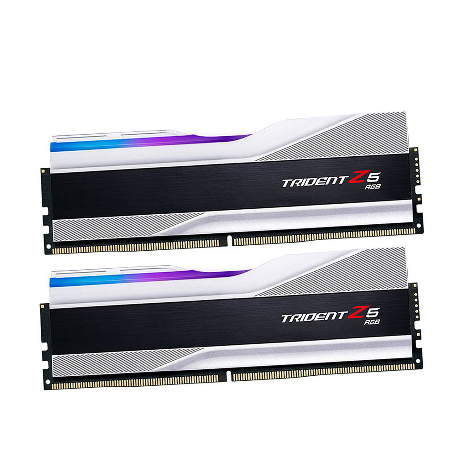 DDR5 G.Skill 64 Gb KIT Trident Z5 RGB [F5-6400J3239G32GX2-TZ5RS] DDR5, 64 GB, silver ,DIMM kit <6400MHz> F5-6400J3239G32GX2-TZ5RS (2x32),CL32-39-39-10