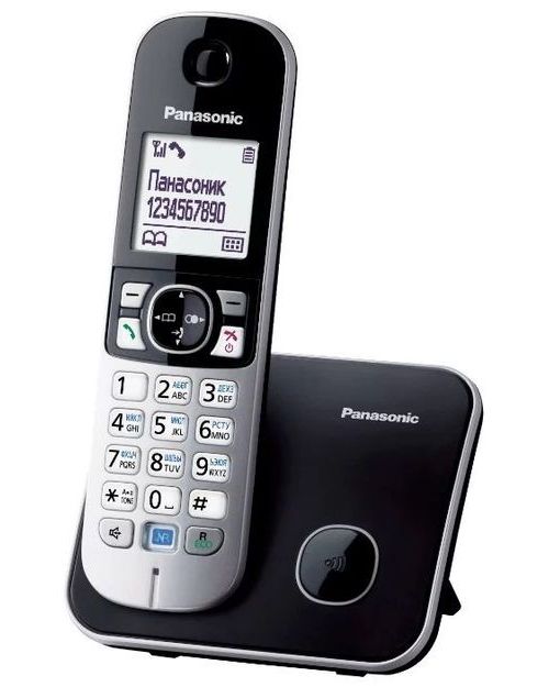 Радиотелефон PANASONIC KX-TG6811 (RUB) Черный