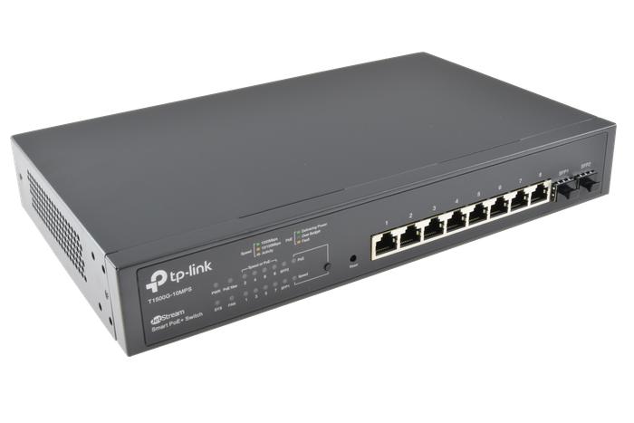 Коммутатор Smart GbE  8-портовый Tp-Link T1500G-8T <JetStream™ 8 10/100/1000Mbps RJ45 ports, порт 8