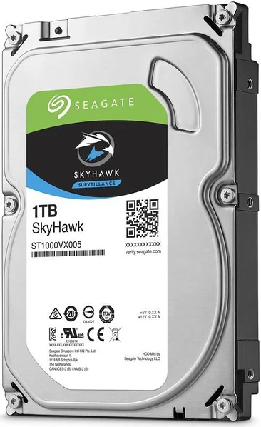 Винчестер для видеонаблюдения 1Tb Seagate SkyHawk SATA3 3.5" 64Mb ST1000VX005