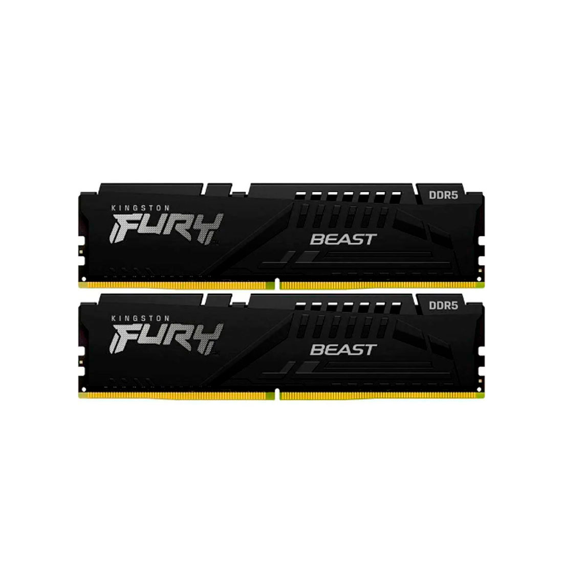 DDR5 Kingston 64 Gb KIT FURY Beast KF556C40BBAK2-64 (Kit 2x32GB), <PC4-44800/5600MHz>, Чёрный