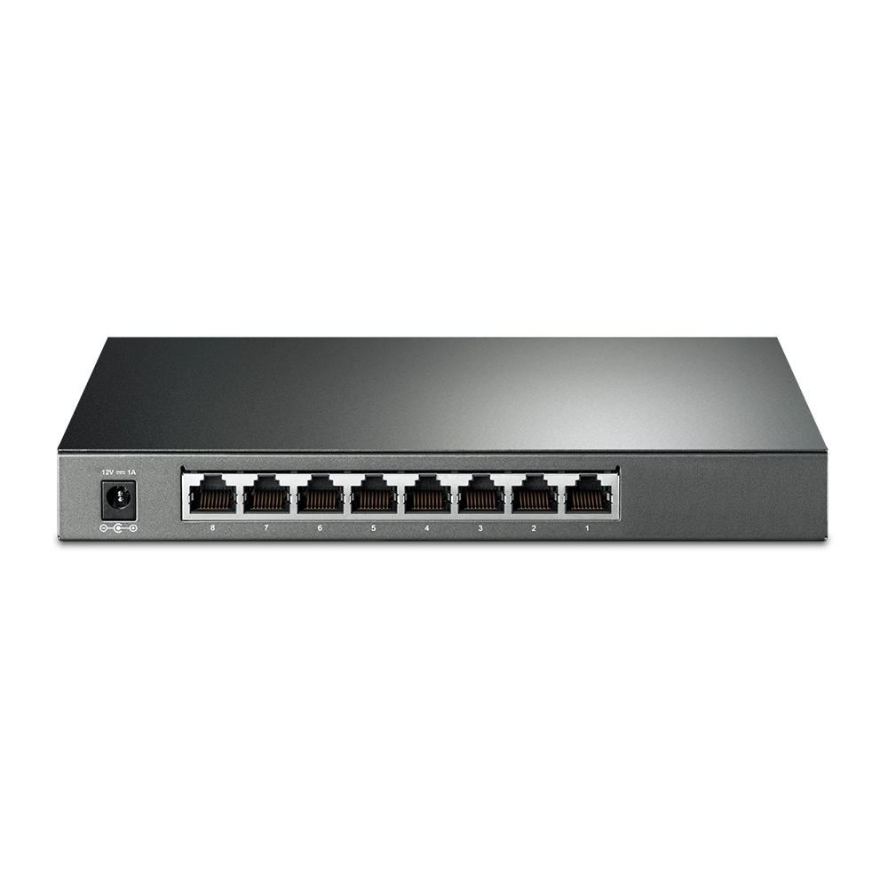 Коммутатор Smart GbE  8-портовый Tp-Link TL-SG2008 <JetStream™ 8 10/100/1000Mbps RJ45 ports, QoS, 80