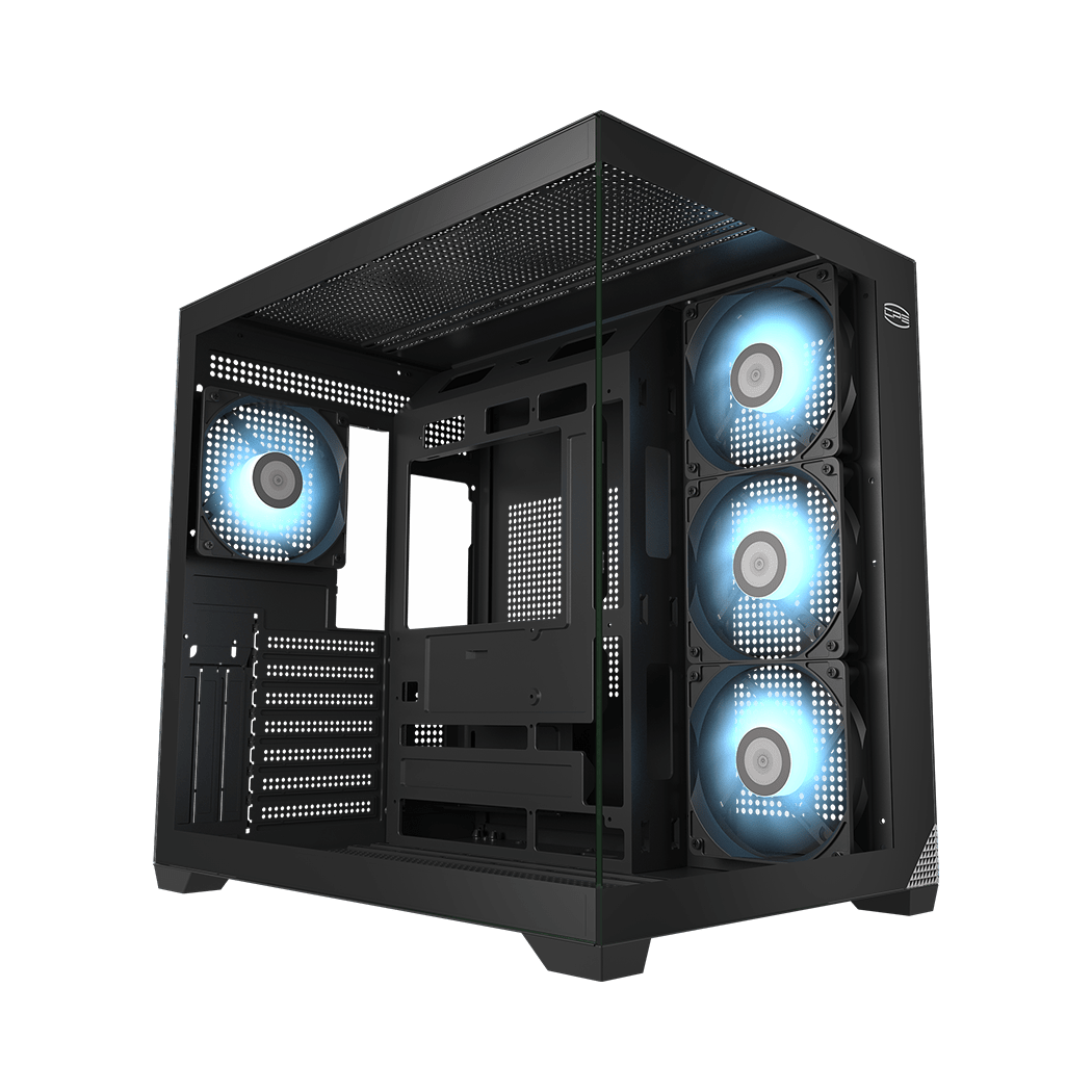 Кейс, PCCooler C3T700 ARGB BK ATX/mATX/ITX USB-C USB3.0 USB2.0 Black