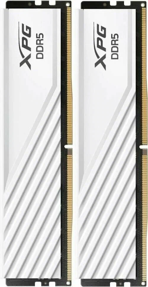 DDR5 ADATA 32 Gb KIT 16GBx2 5600MHz A-Data Lancer Blade [AX5U5600C4616G-DTLABWH] White
