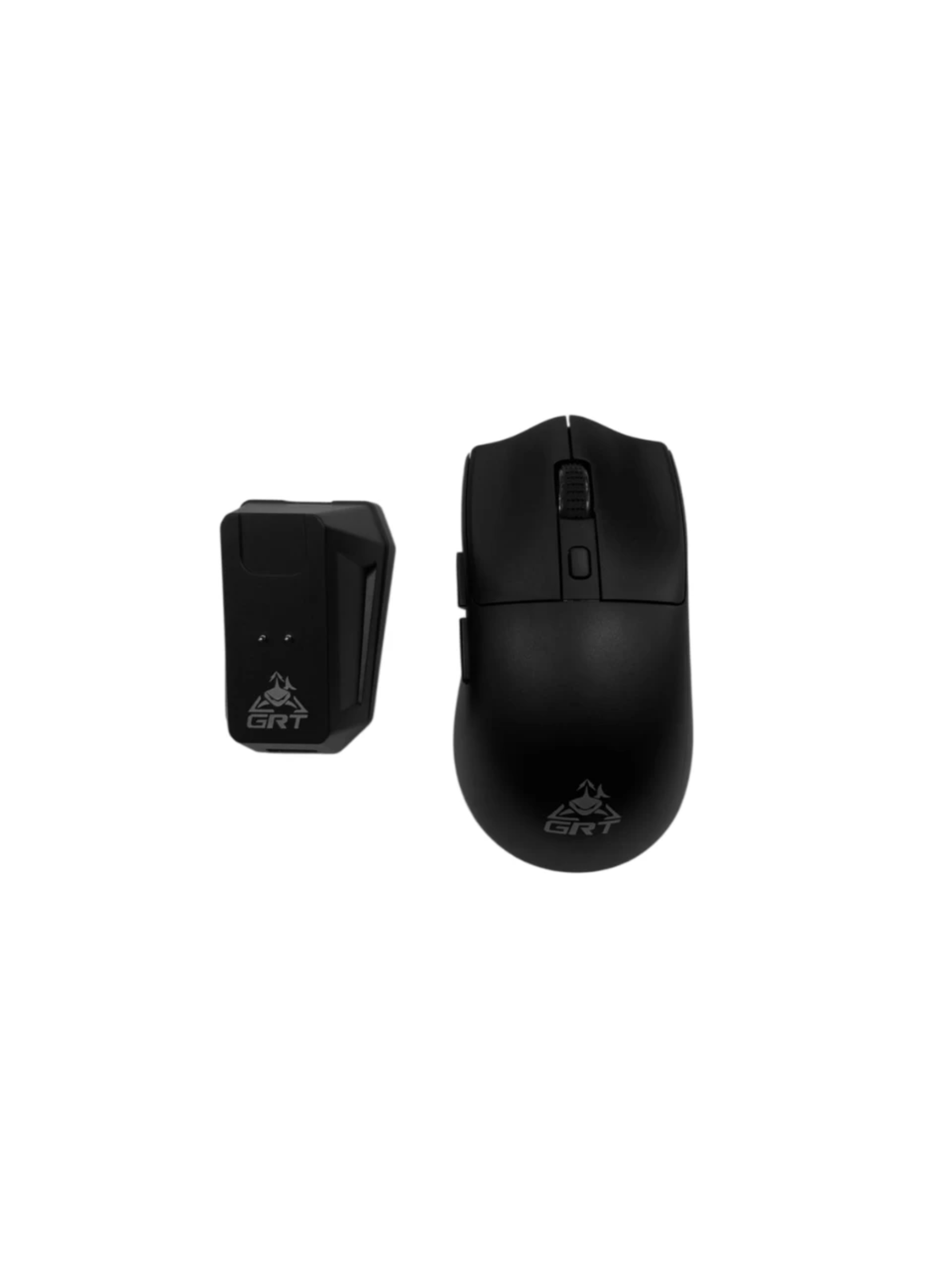 Мышь игровая  с магнитной зарядкой GRT-139  (Беспроводная, светодиодная, 2.4GHZ+BT, подсветка, Черная)