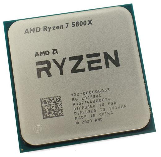 Процессор AMD Ryzen 7 5800X oem<3.8GHz ( до 4.7GHz) , 8C/16T, 4/32MB, 105W)