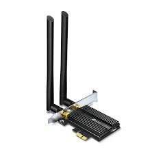 Сетевой адаптер беспроводной PCIe AX3000 Tp-Link Archer TX50E Bluetooth 5.0 <Две двухдиапазонные ант