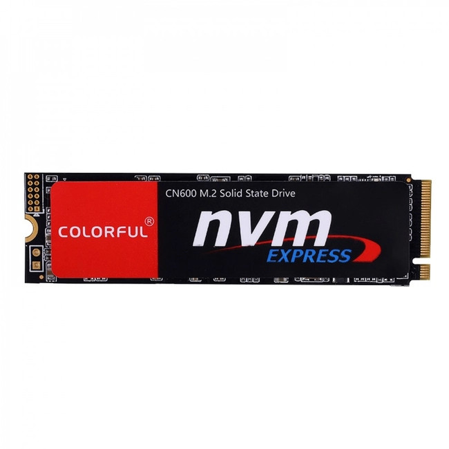 512 GB SSD M.2 PCIe Colorful CN600 512G, 512 GB ,PCIe 3.0 x4, NVMe