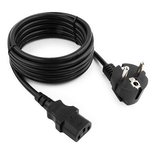 Кабель питания, Cablexpert PC-186-10, 3м, Черный ,Cable power, Schuko - C13, black