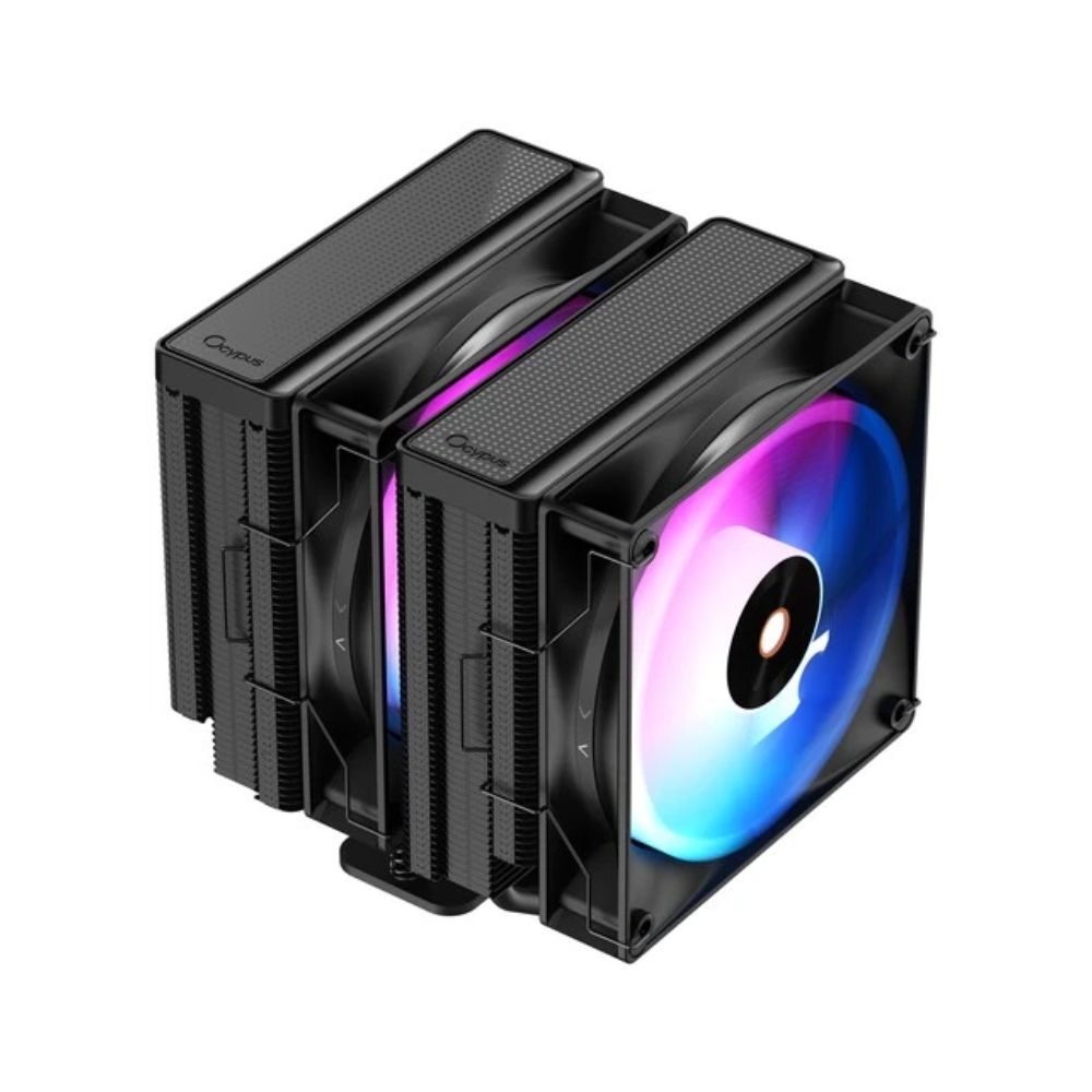 Вентилятор для процессора Ocypus Delta A62 BK ARGB TDP 260W 4-pin 1851/1700/1200/115X/AM5/AM4 Черный