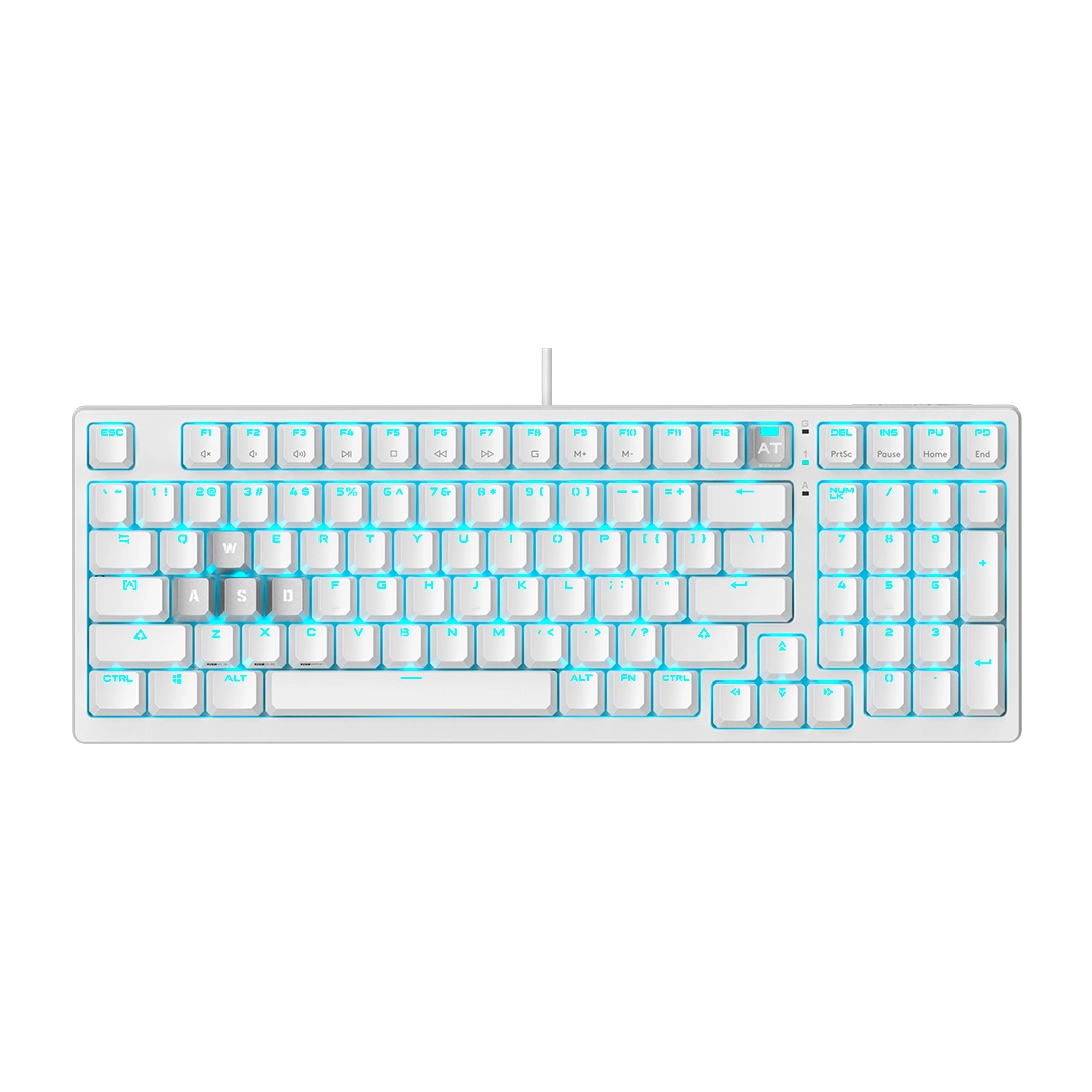 Клавиатура игровая Bloody AT98 White