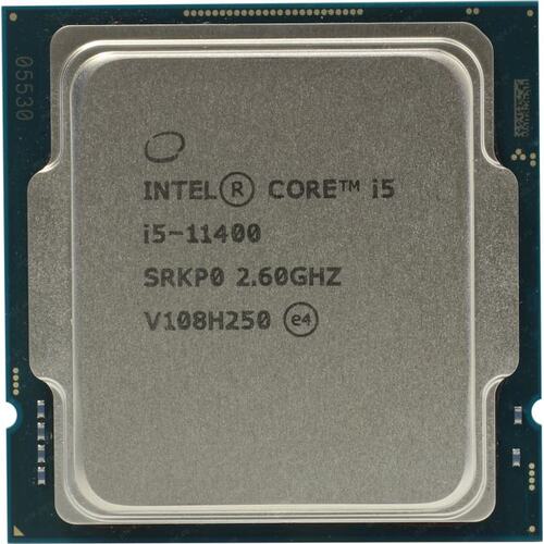 Процессор S-1200 Intel Сore i5-11400, oem ,СPU 2.6GHz (Rocket Lake), 6C/12T, 12 MB L3, 65W, UHD730,