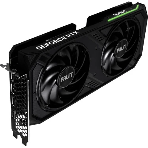 Видеокарта 12 Gb PALIT RTX4070 DUAL D6 12GB, (NE64070019K9-1048D), GDDR6, 192bit, 3-DP, HDMI, 269.1*127.5*40.1 мм, Цветная коробка