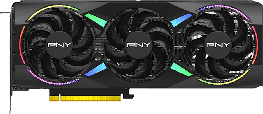 Видеокарта 12 Gb PNY  RTX 5070 12GB ARGB Overclocked Triple Fan/VCG507012TFXXPB1-O