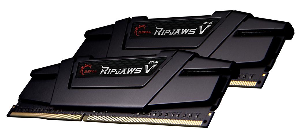 DDR4 G.SkilL 16 Gb KIT RipjawsV F4-3600C18D-16GVK (Kit 2x8GB), DDR4, 16GB, DIMM <PC4-28800/3600MHz>, Черный