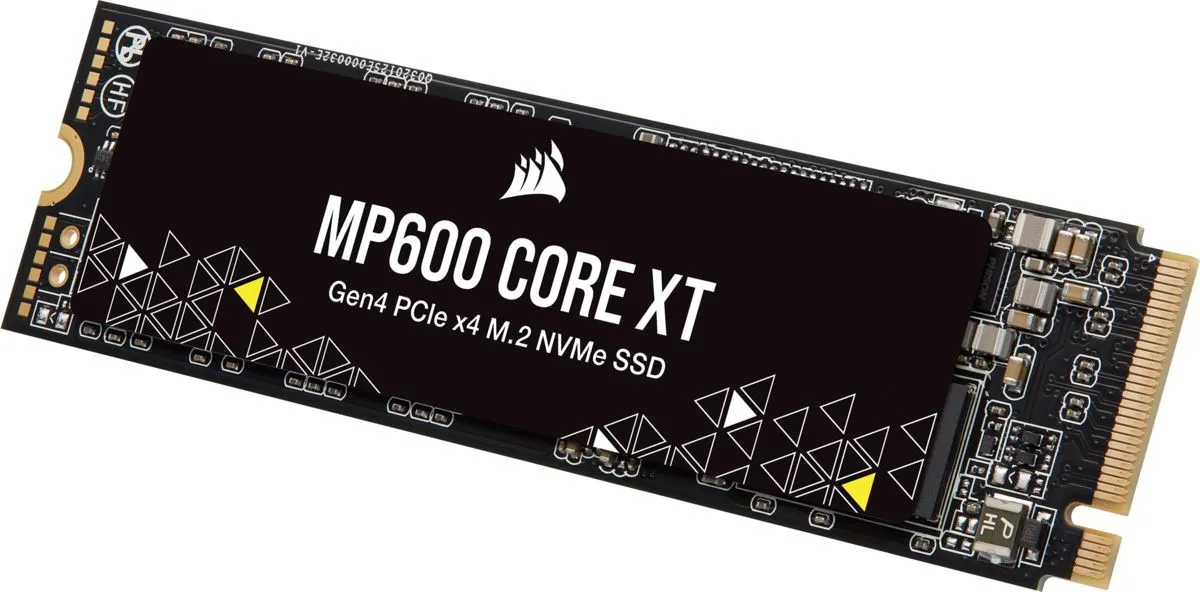 2 000 GB SSD M.2 PCIe Corsair MP600 Core XT, CSSD-F2000GBMP600CXT, 2 TB ,PCIe 4.0 x4, NVMe