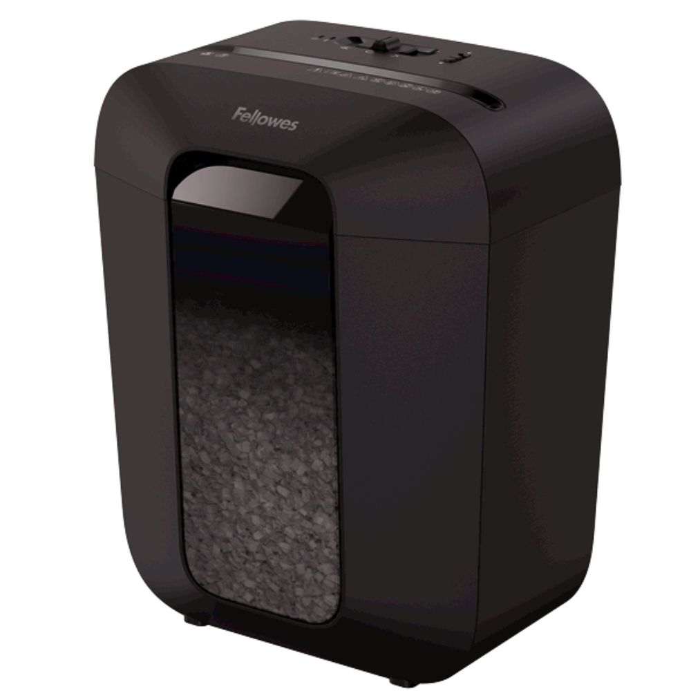 Шредер Fellowes® Powershred® LX41, DIN P-4,  4х12мм, 8 лст., 17 лтр.,  уничт.: скрепки,скобы,карты