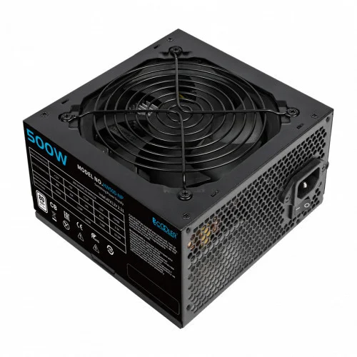 Блок питания PCCooler  HW500-NP, 500W, Non Modular, 80+, Fan 120mm, HW500-NP