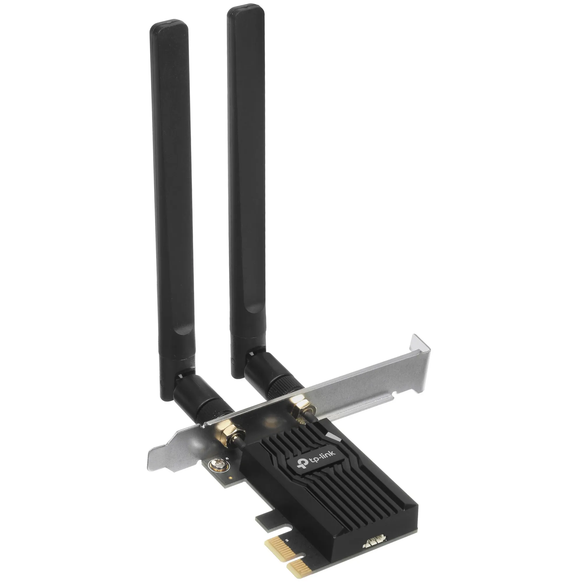 Сетевой адаптер беспроводной PCIe AX3000 Tp-Link Archer TX55E Bluetooth 5.2 <Две двухдиапазонные антенны с высоким коэффициентом усиления, Чипсет   In