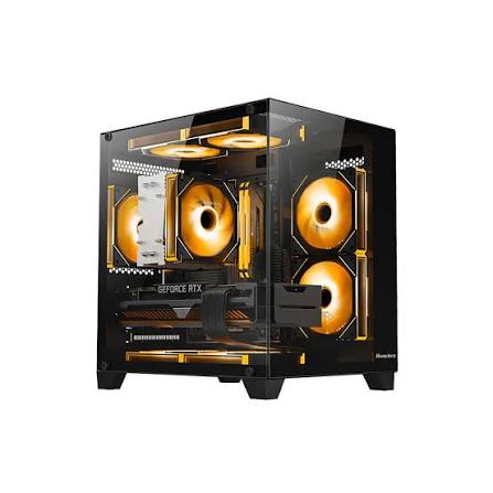 ИГРОВОЙ ПК с МОНИТОРОМ i5-12400F/H610M-HDV/SE-903-XT/ 8+8= 16 DDR4/1 Tb NVMe/ RTX5050 8 Gb Gigabyte/S900/600W/27" Sanc 2K 200Hz/AK820/AJ139