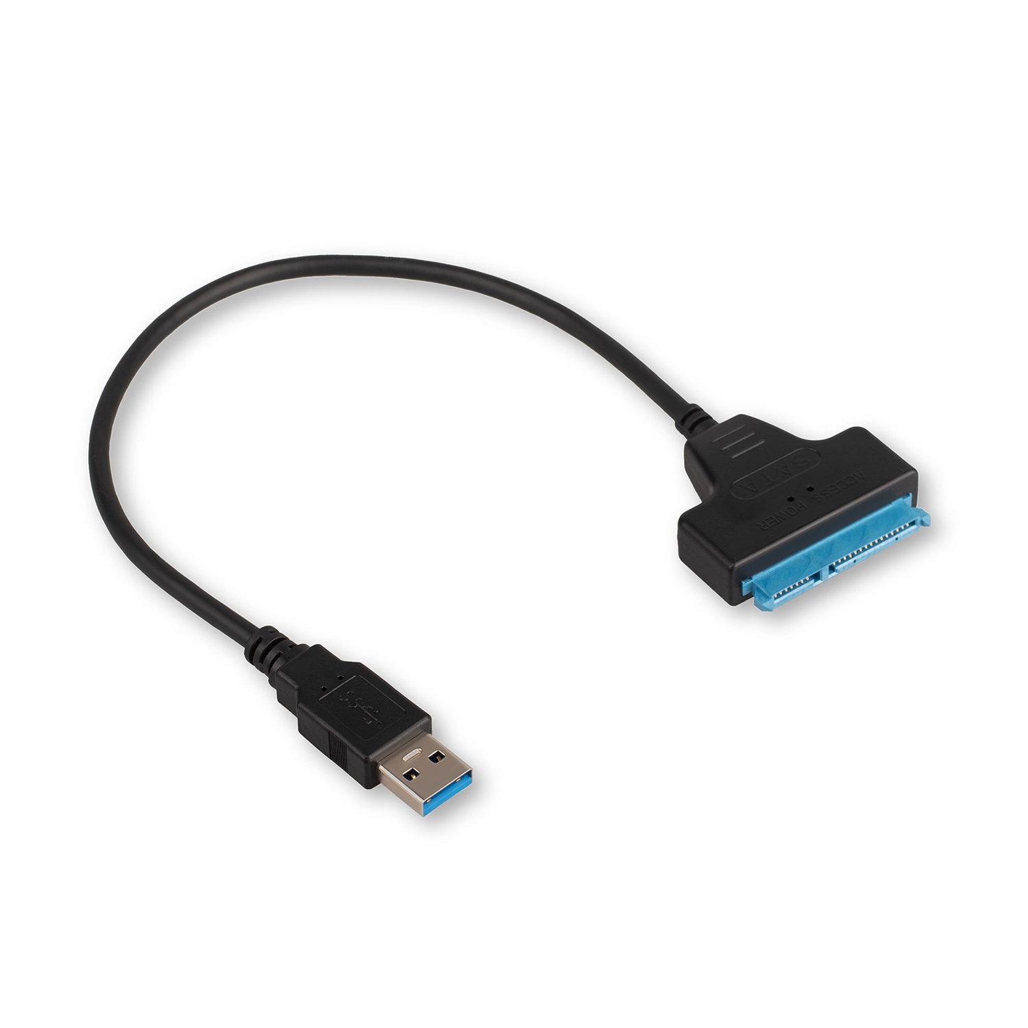 Адаптер для 2,5" жестких дисков Cablexpert A-USB3-SATA3-2.5, Черный ,External SATA to USB 2.0, power via USB, black