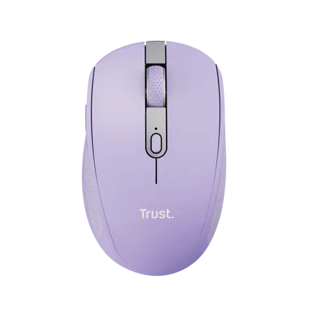 Мышь беспроводная Trust OZAA 25384 фиолетовый