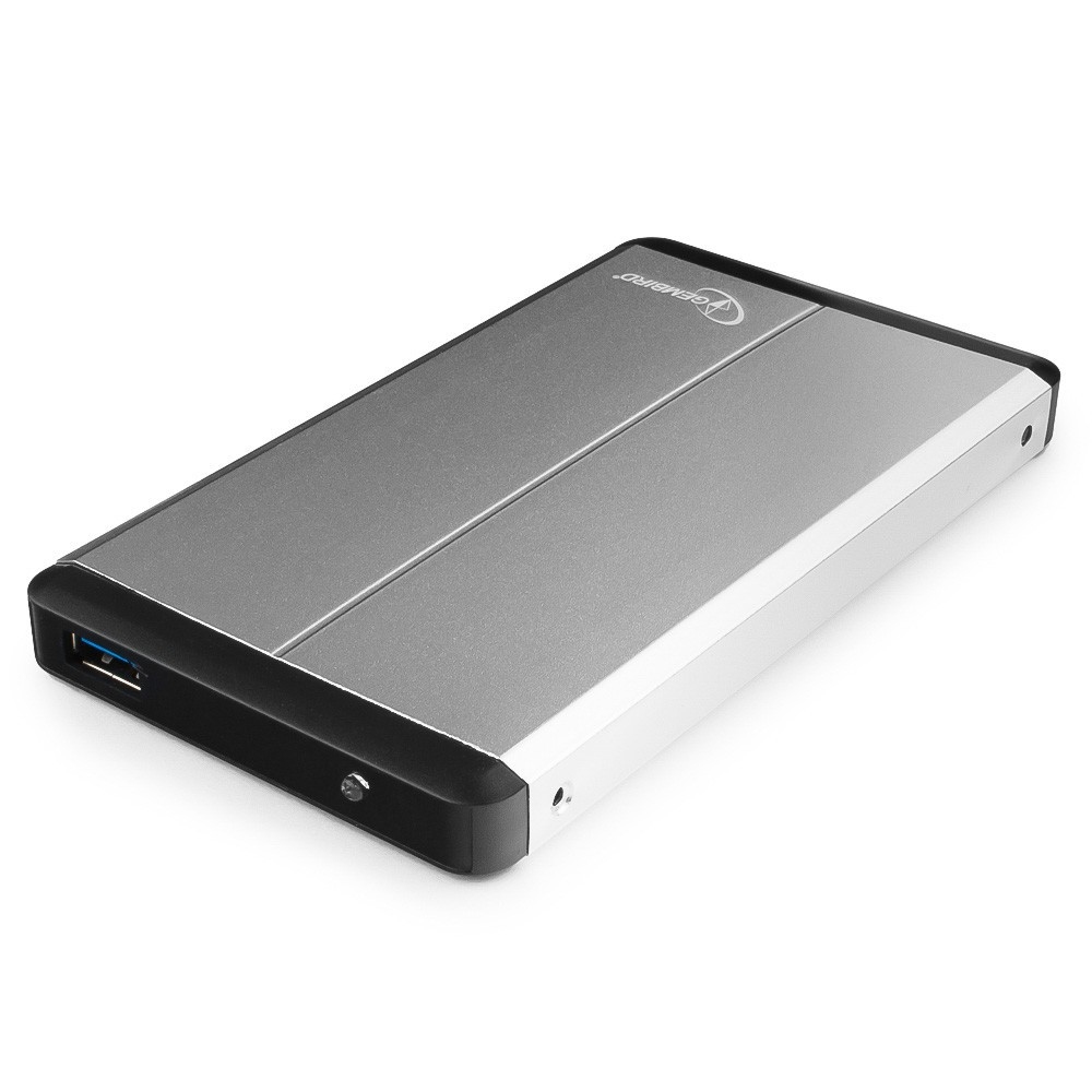 Внешний корпус HDD 2.5'' Gembird EE2-U3S-2-S, Серебристый ,External Case SATA to USB 3.0, power via USB, silver