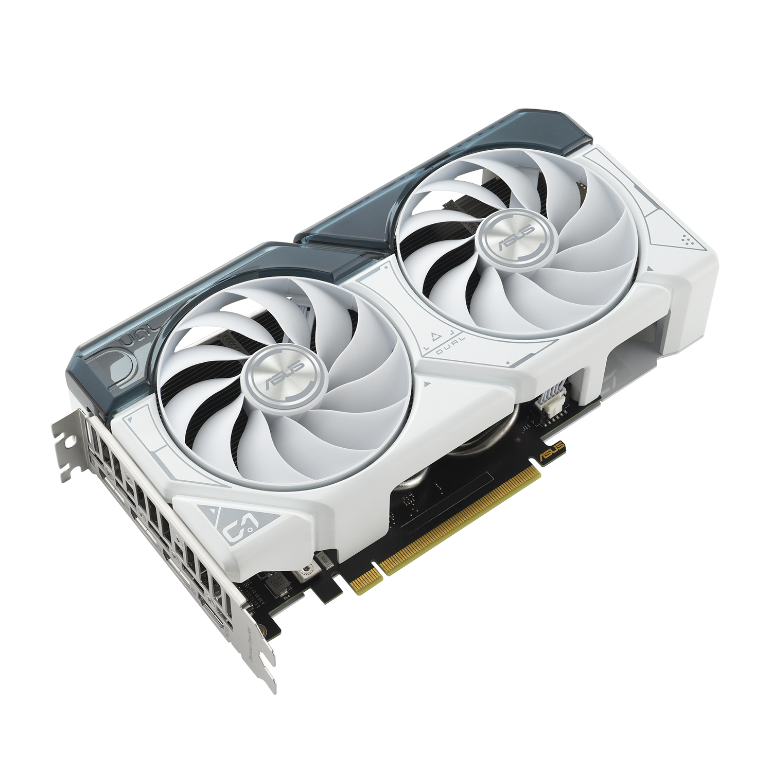 Видеокарта 8 Gb ASUS DUAL RTX 4060 Ti White OC Edition [DUAL-RTX4060TI-O8G-WHITE], 8 GB ,GPU NVIDIA, HDMI/3DP, [DUAL-RTX4060TI-O8G-WHITE]