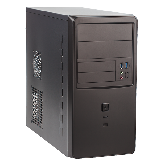 Системный блок ,Core i3-10100-3.6GHz/H510/RAM 8GB/SSD 330GB/HDD 1000GB/400W