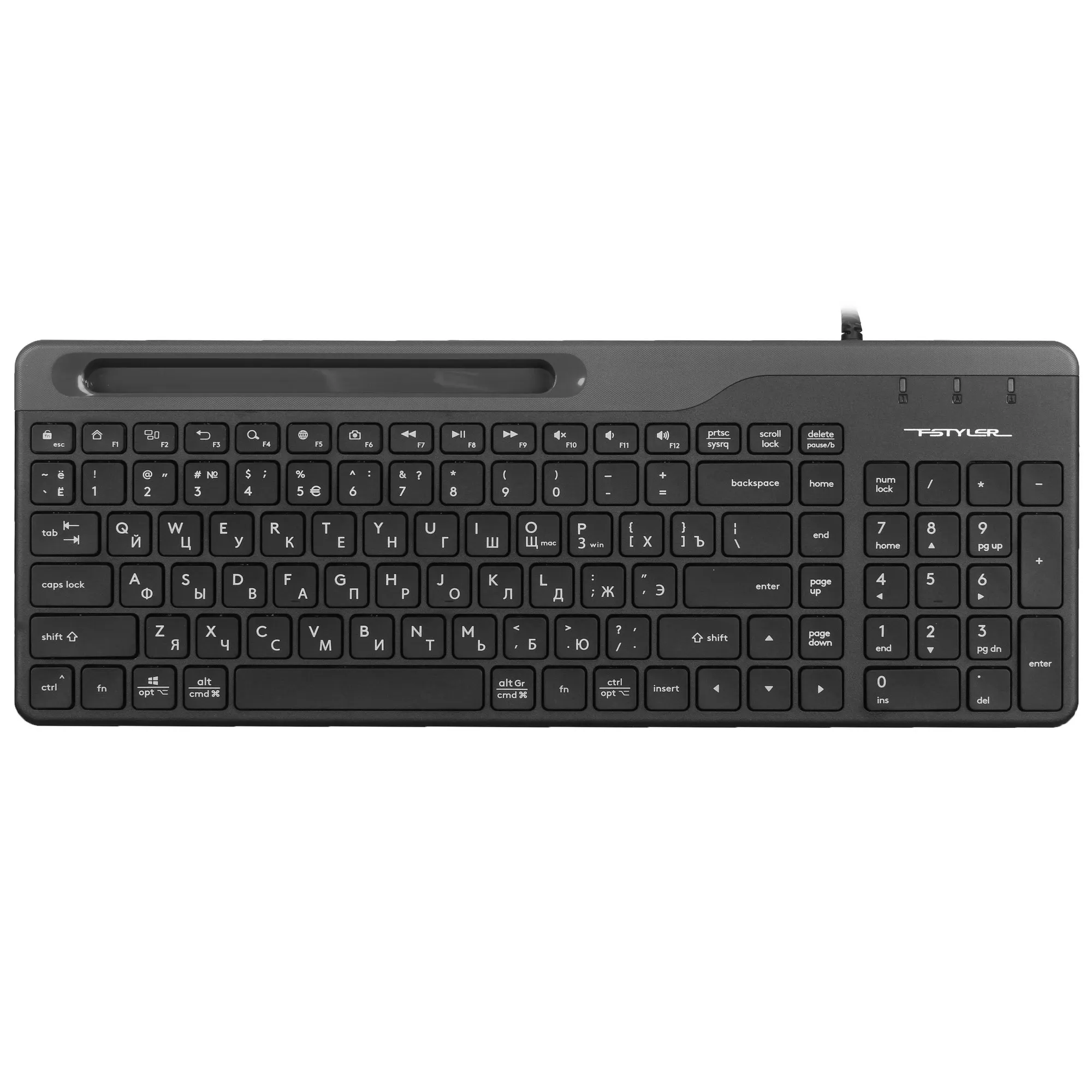 Клавиатура, A4tech Fstyler FK25 Black