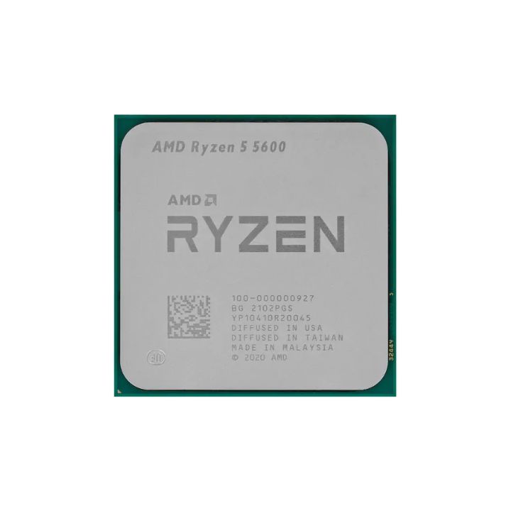 Процессор AMD Ryzen 5 5600 3,5Гц (4,4ГГц Turbo) AM4 7nm 6/12 3Mb L3 32Mb 65W OEM