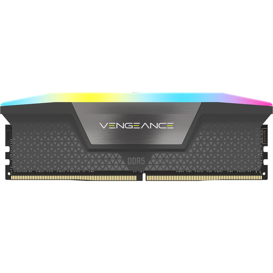 DDR5 16 Gb CORSAIR VENGEANCE RGB DDR5 16GB (1 x 16GB) DDR5 6000 CL36-44-44-96 1.35V Intel XMP & AMD EXPO - GREY/CMH16GX5M1E6000Z36