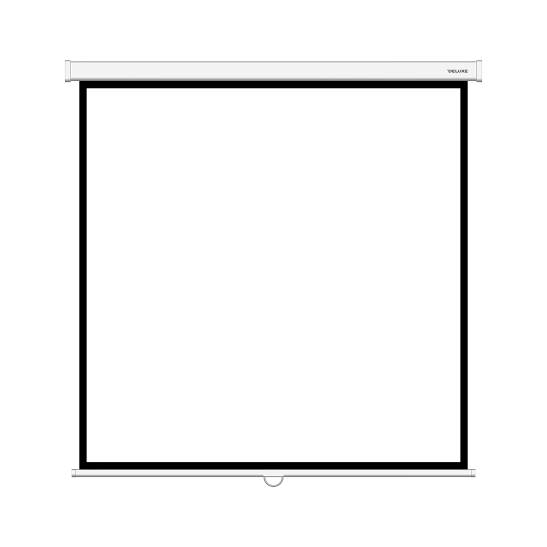 Экран для проекторов, Deluxe, DLS-M203x153W, Настенный, 203x153, Matt white, Белый