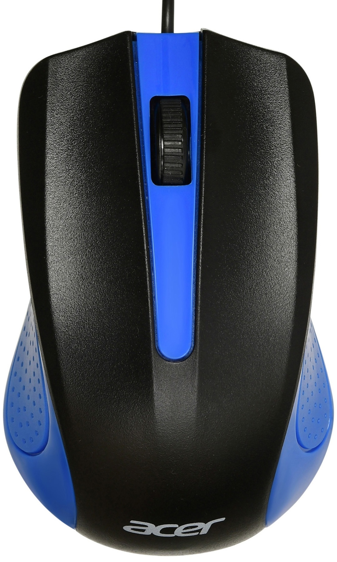 Мышь Acer OMW011 черный/синий оптич. 1200dpi USB 3but (ZL.MCEEE.002)