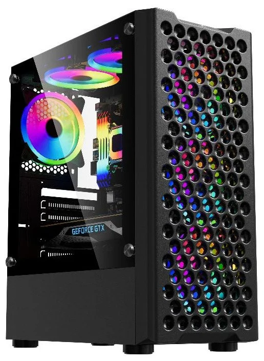 Colorful CH510M-K/ i5-10400F/ Thermaltake UX 200/ 16 Gb/ 512 Gb SSD/ RTX3050 6 Gb Gigabyte/ Wintek Bubble Z06/ БП PCCooler KF550