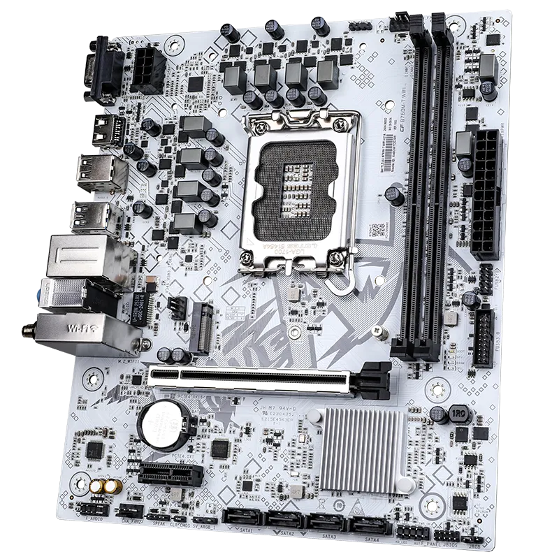 Мат.плата Colorful BATTLE-AX B760M-T WIFI V21A (DDR4) ,MB Socket1700, MATX, iB760 (D-Sub+HDMI) 2DDR4, PCIx16, PCIx1