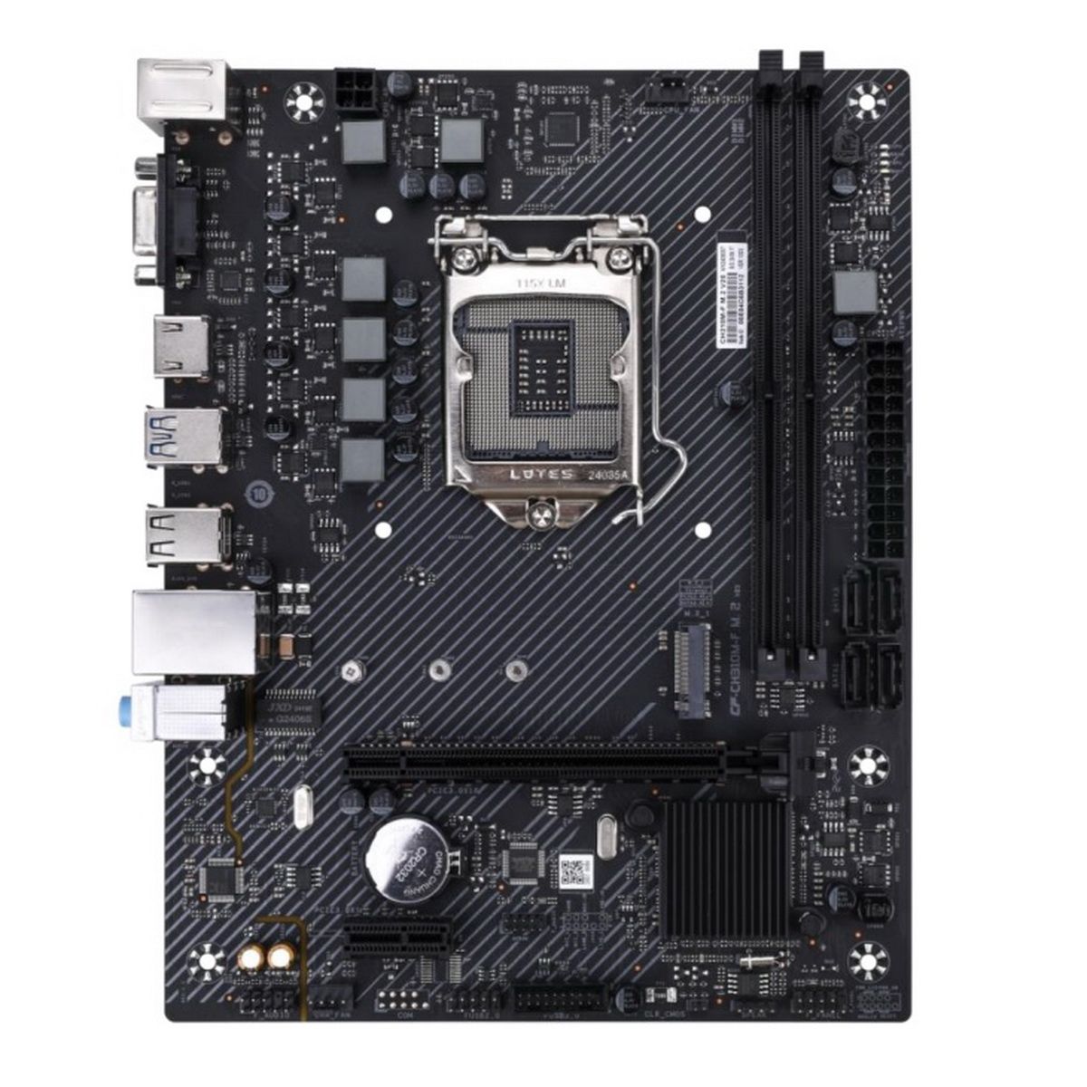 Мат.плата S-1151 Colorful CH310M-F M.2 ,MB Socket1151, MATX, Z390 (VGA+HDMI), V20, 2DDR4, PCIx16, 2PCIx1, M.2