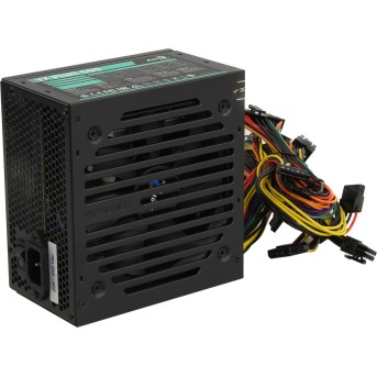 Блок питания Aerocool, VX PLUS 600, 600W, ATX, (230V None-PFC), 20+4 pin, 4+4pin, 4*Sata, 3*Molex,