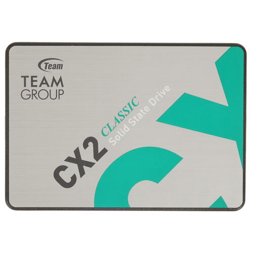 2000 GB SSD Team Group CX2 2.5” SATA3 R540Mb/s W490MB/s T253X6002T0C101