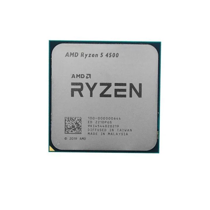 Процессор AMD Ryzen 5 4500 3,6Гц (4,1ГГц Turbo) OEM AM4 7nm 6/12 L3 8Mb 65W