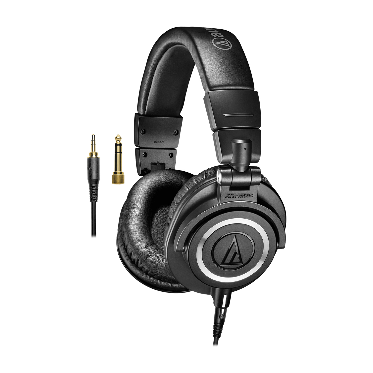 Наушники Audio-Technica ATH-M50x, Черный ,Headphone 38ohm, 15-28000Hz, 99dB, 1.2-3.0m cable, black