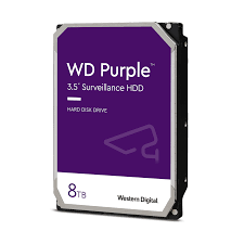 Винчестер для видеонаблюдения 8Tb Western Digital Purple SATA3 128Mb 5640rpm 3,5" для систем видеонаблюдения Hikvision WD84PURU-64