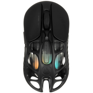 Мышь беспроводная/проводная GravaStar GS X [GS X_BLK_CN] черный/ 32000 dpi/ PixArt PAW3950/ Частота опроса 1000 Гц/ 6972448923361