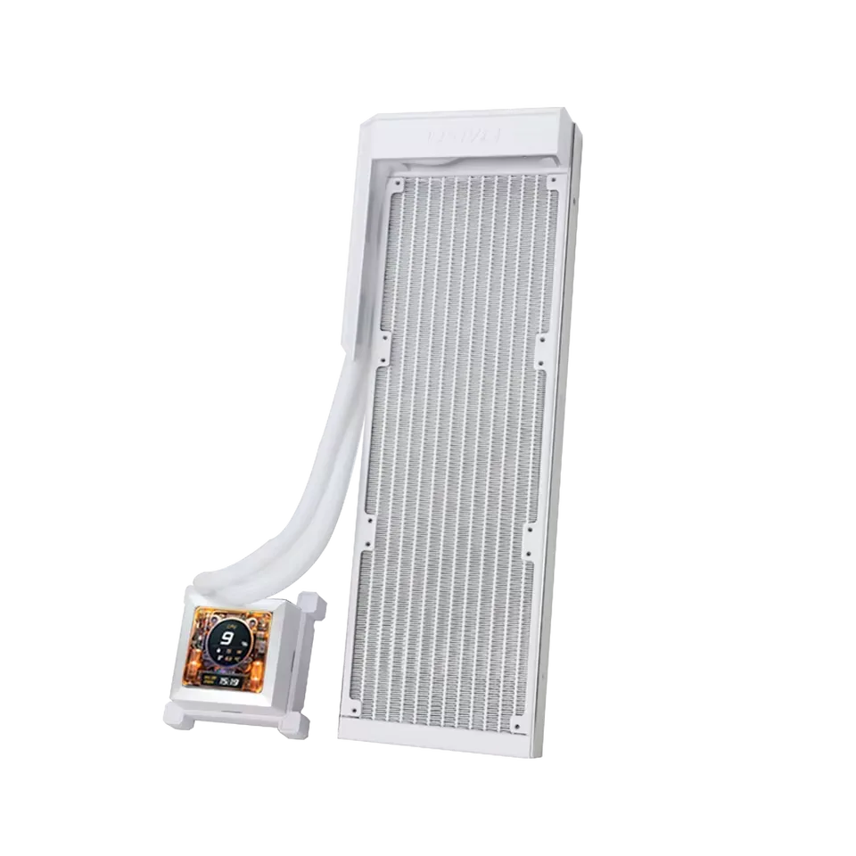 Водяное охлаждение для CPU Lian Li HydroShift LCD 360 FAN LESS White G89.GHSLCD36NW.00