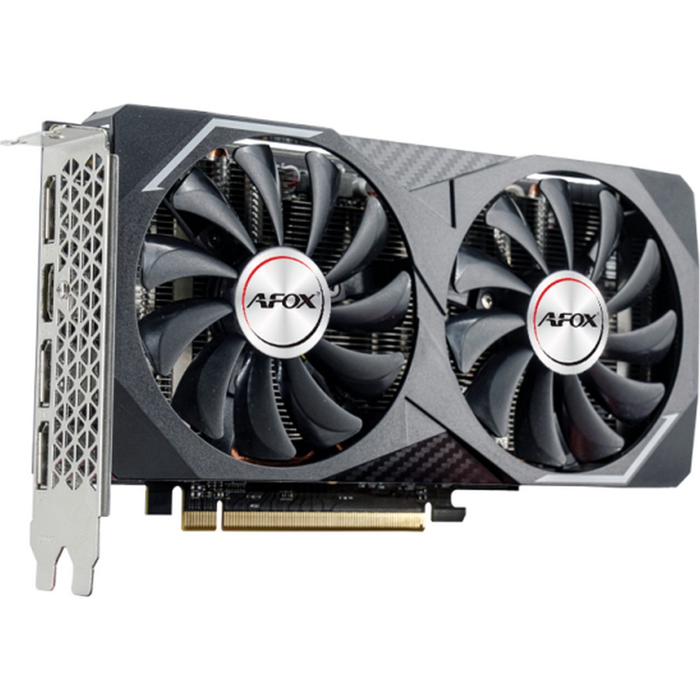 Видеокарта 8 Gb AFOX RX 6600 [AFRX6600-8GD6H4], 8GB ,GPU AMD, 8 GB, HDMI/3DP, GDDR6/128-bit, [AFRX6600-8GD6H4]