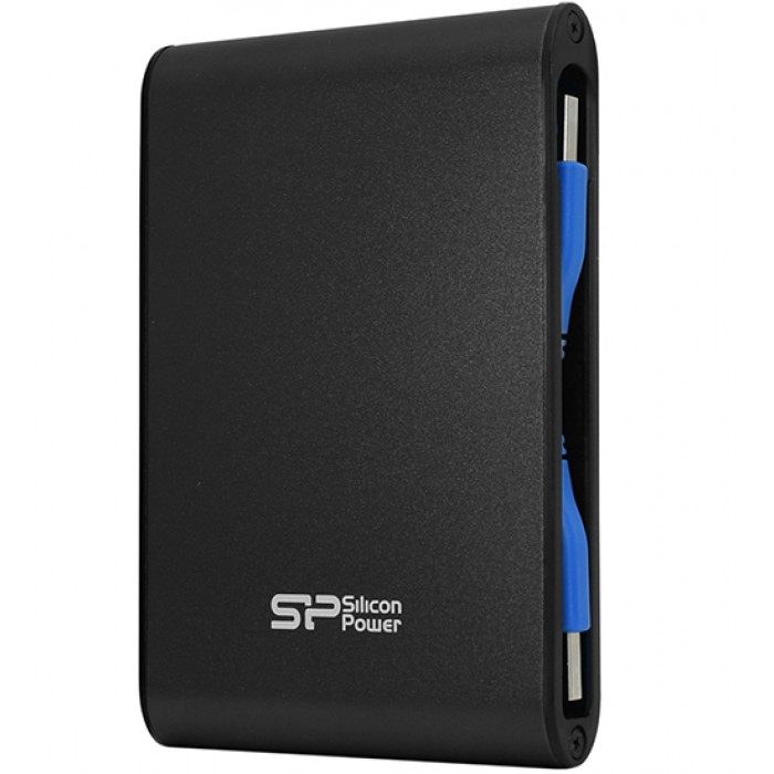 Внешний HDD 2 Tb Silicon Power A80, SP020TBPHDA80S3K, 2 TB, black ,HDD USB USB 3.1