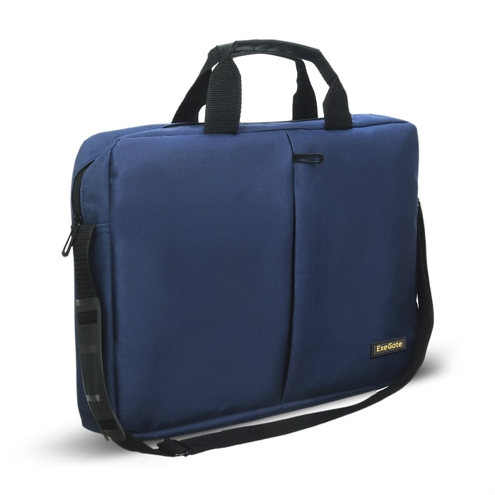 Сумка для ноутбука ExeGate Office F1590, EX264613RUS ,up to 15.6", dark-blue